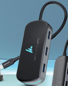 Wozovo Compact Oval USB-C Hub
