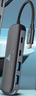 Wozovo Ultra-Slim USB-C Multi-Port Adapter