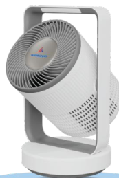 WOZOYO Desktop Air Purifier & Circulator Fan
